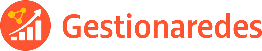 Logo oficial de GestionaRedes, agencia de community manager y marketing digital en Canarias